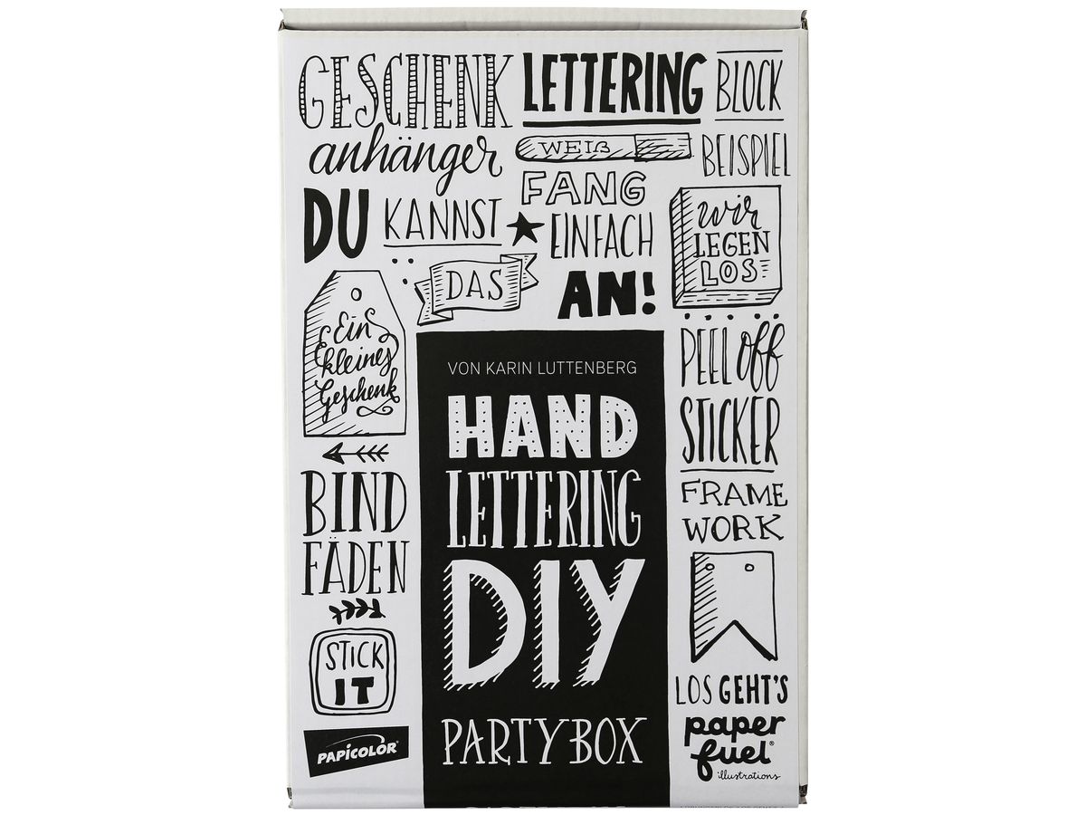 MAREIN Handlettering-Partybox 890050 23-teilig (8714677253134)