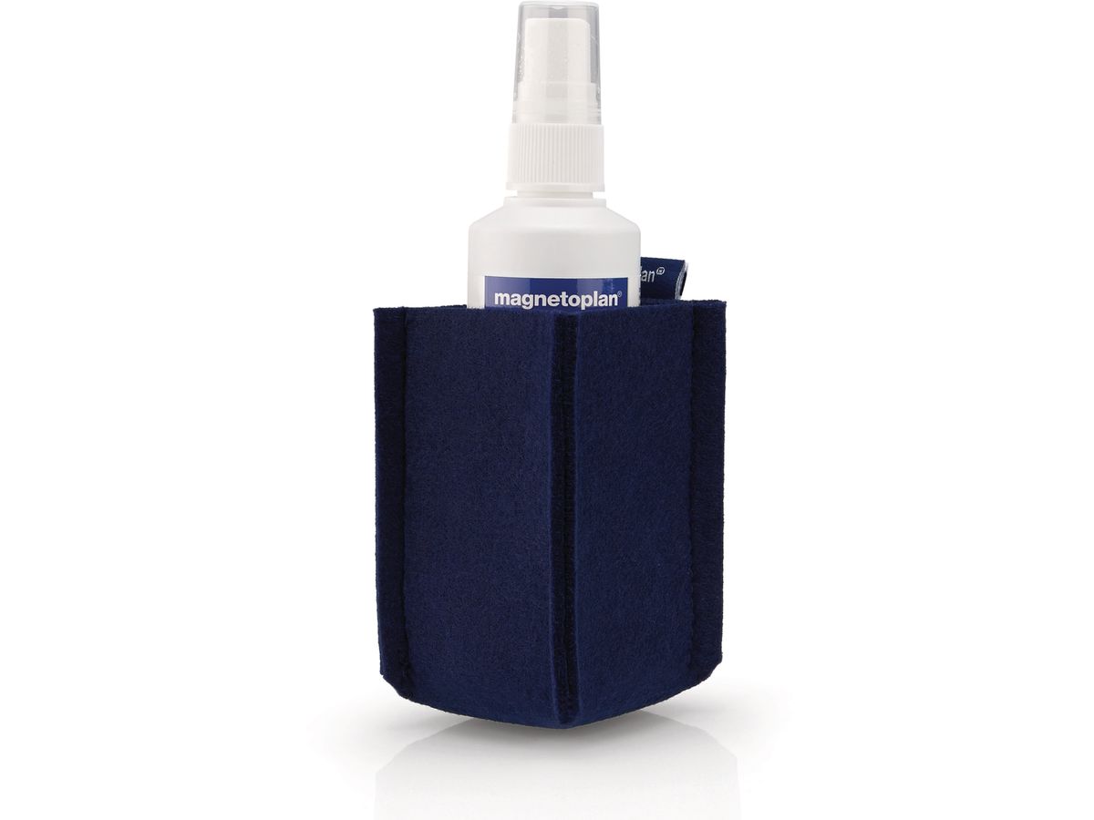 MAGNETOPLAN Porte stylo magnetoTray S 1227614 bleu, feutre recyclé (4013695062822)