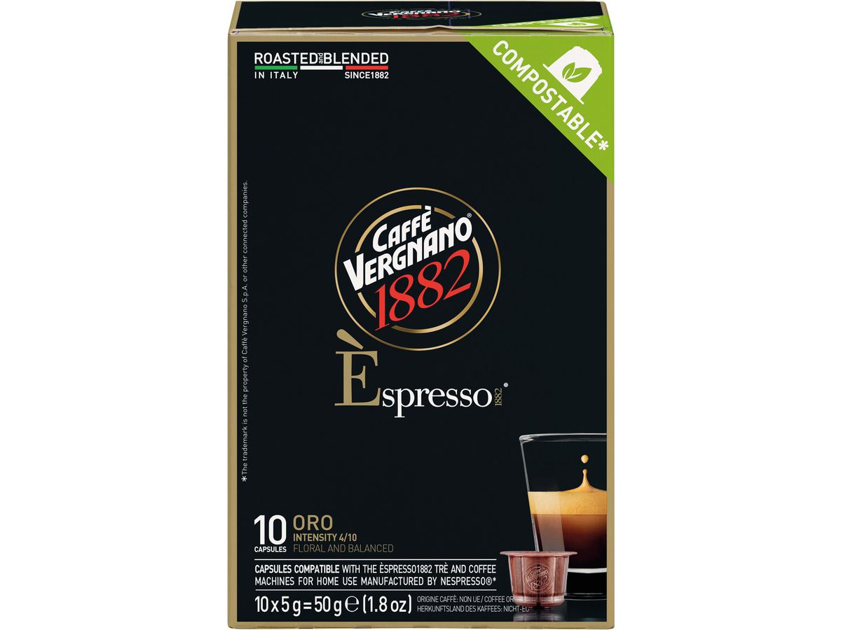 VERGNANO Capsules de café 2295502 Oro 10 pcs. (8001800005471)
