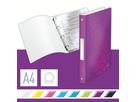 LEITZ Classeur à anneaux WOW PP A4 42580062 violet 25mm (4002432106455)