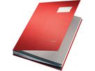 LEITZ Raccoglitore per firme A4 57000025 rosso 20 compart. (4002432311439)