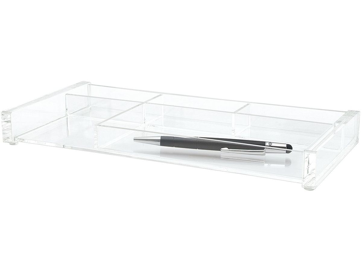 WEDO Porte-crayons CRISTALLIC 601616 27x3x12.5cm Acryl transp. (4003801850948)