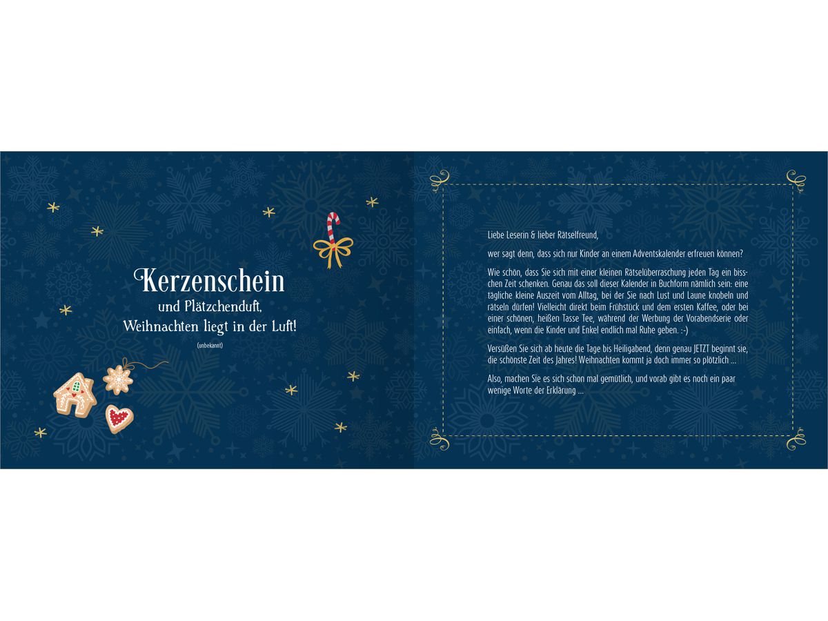 ARS EDITION Calend. l'Avent 16x20.5x1.5cm 135732 24 Casse-tête Retraite (9783845857329)