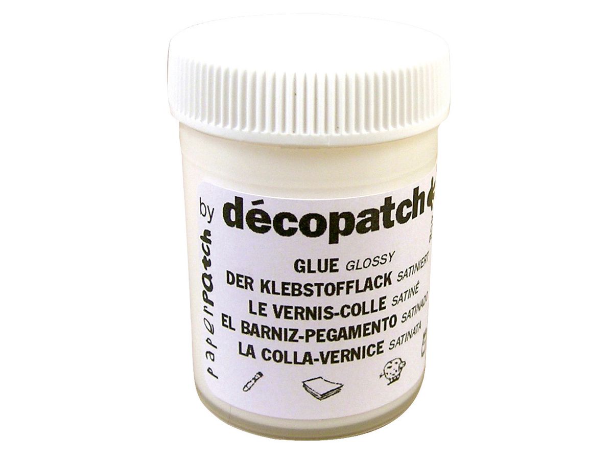 DECOPATCH Set d'art cygne KIT027C Bogen, Tier, Pinsel, Lack (3609510350413)