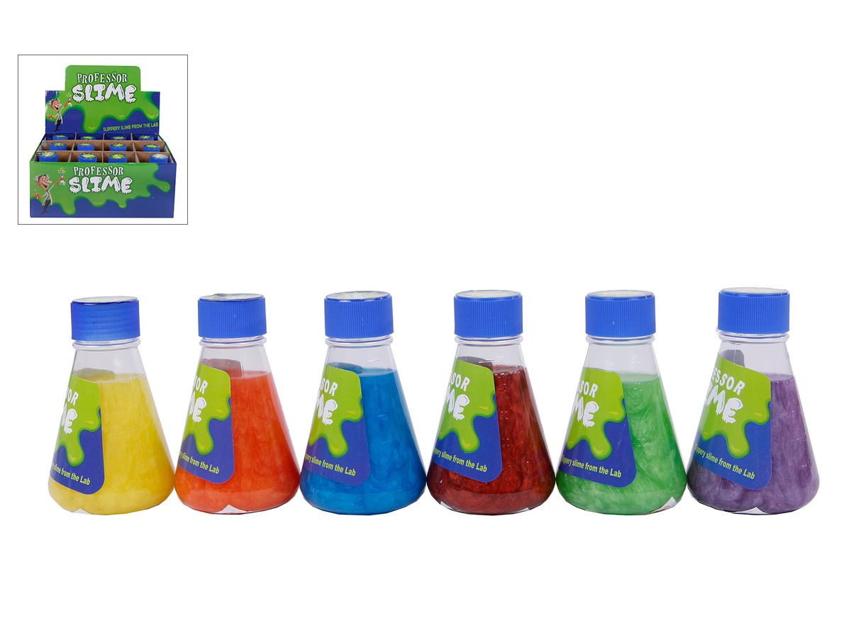 ROOST Slimey Professor 620585 6 assortiert, grosse Flasche (8713219342893)