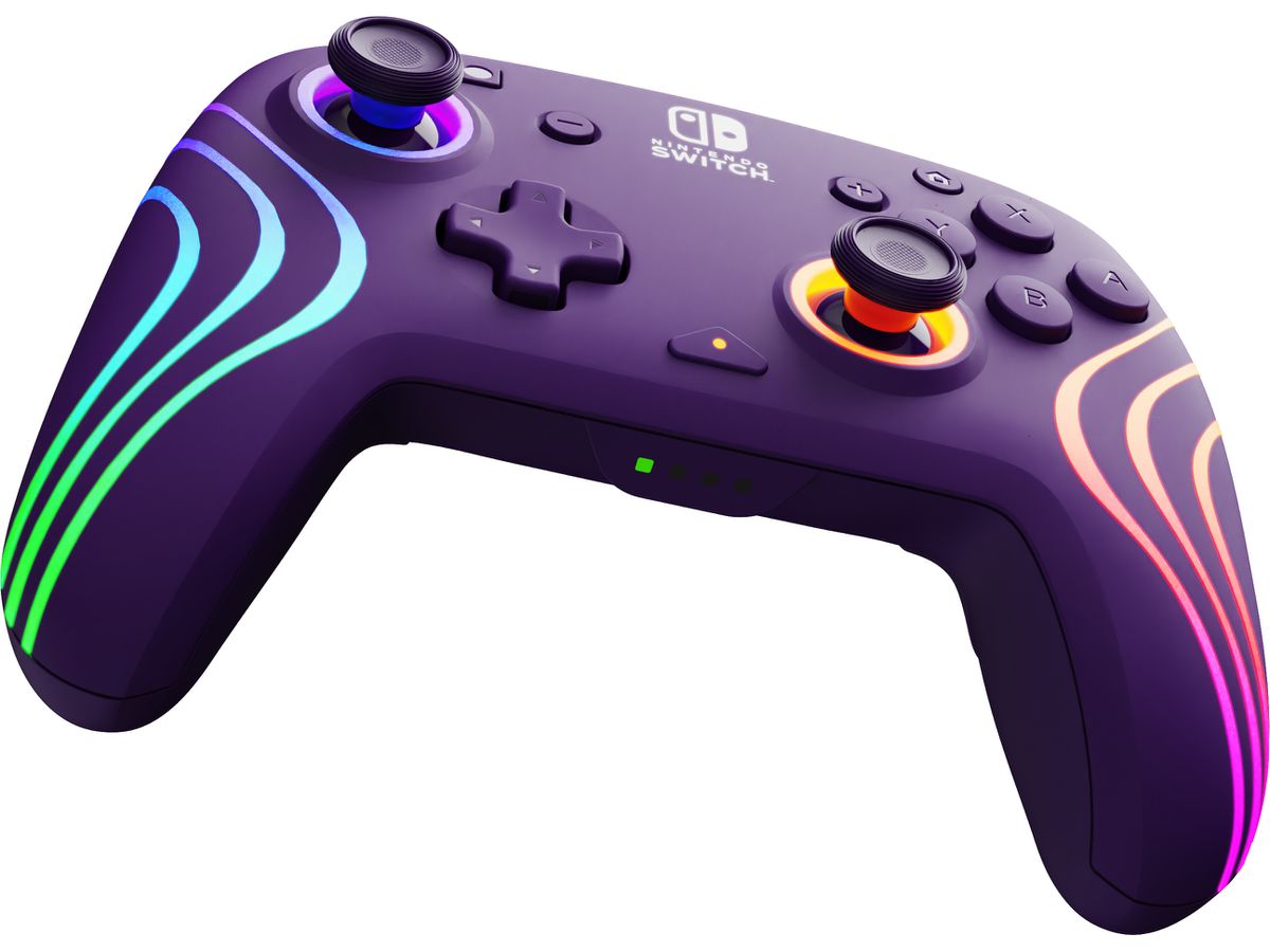 PDP Afterglow WAVE Wireless Ctrl 500-252-PR NSW, Purple with Motion (0708056073886)