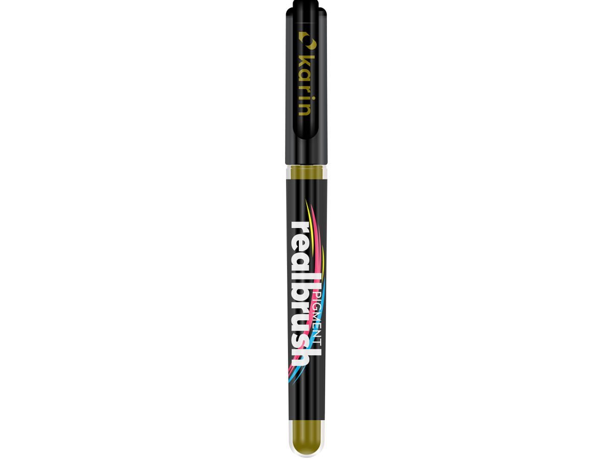 KARIN Real Brush Pen 0.4mm 33Z3985 Pigment, curry (5904446032326)
