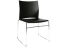 TOPSTAR Sedia per visit. W-Chair CH490-0 nero (4014296056258)