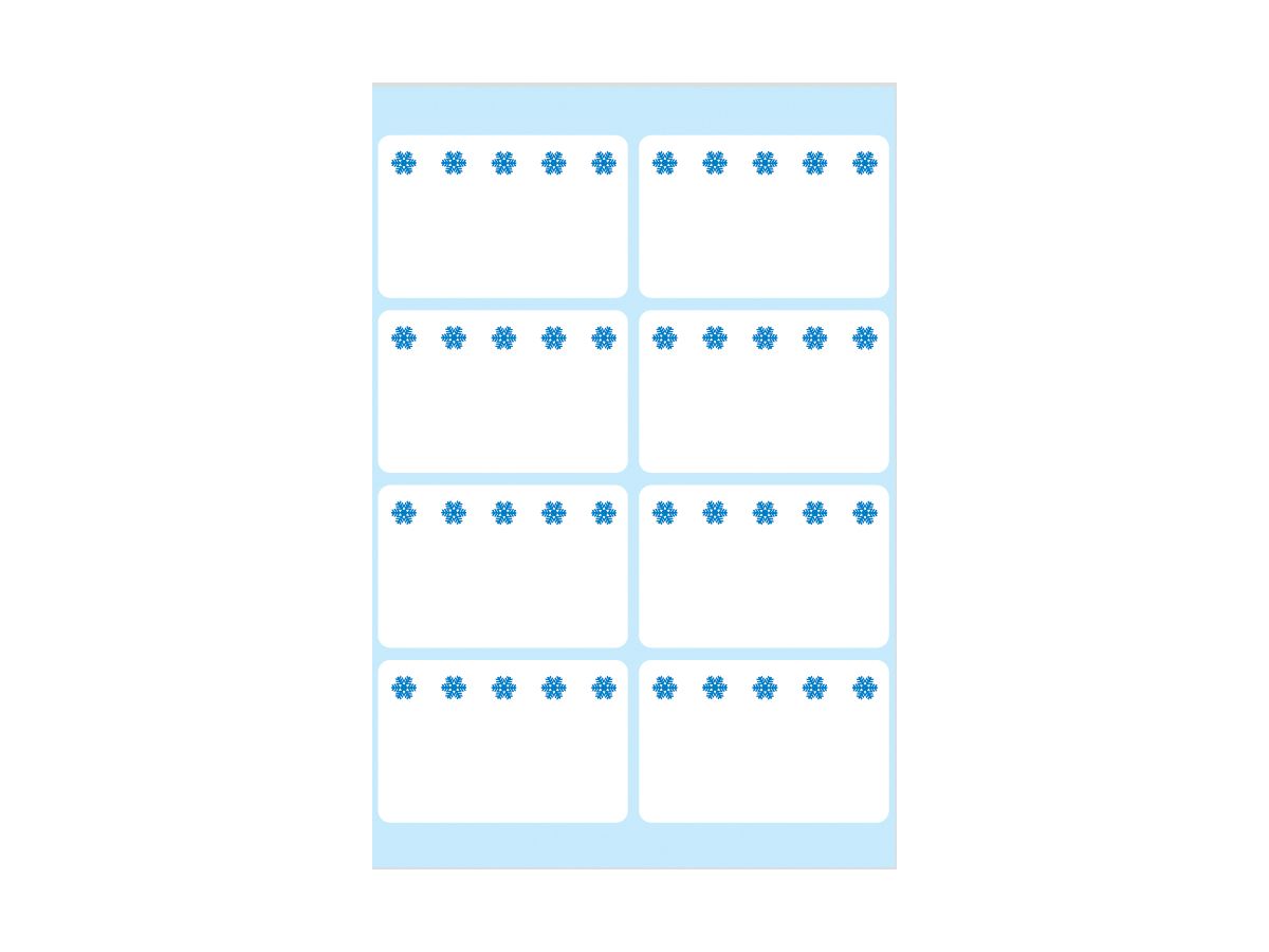 HERMA Etichette congelatore 26x40mm 3770 bianco 56 pezzi (4008705037709)