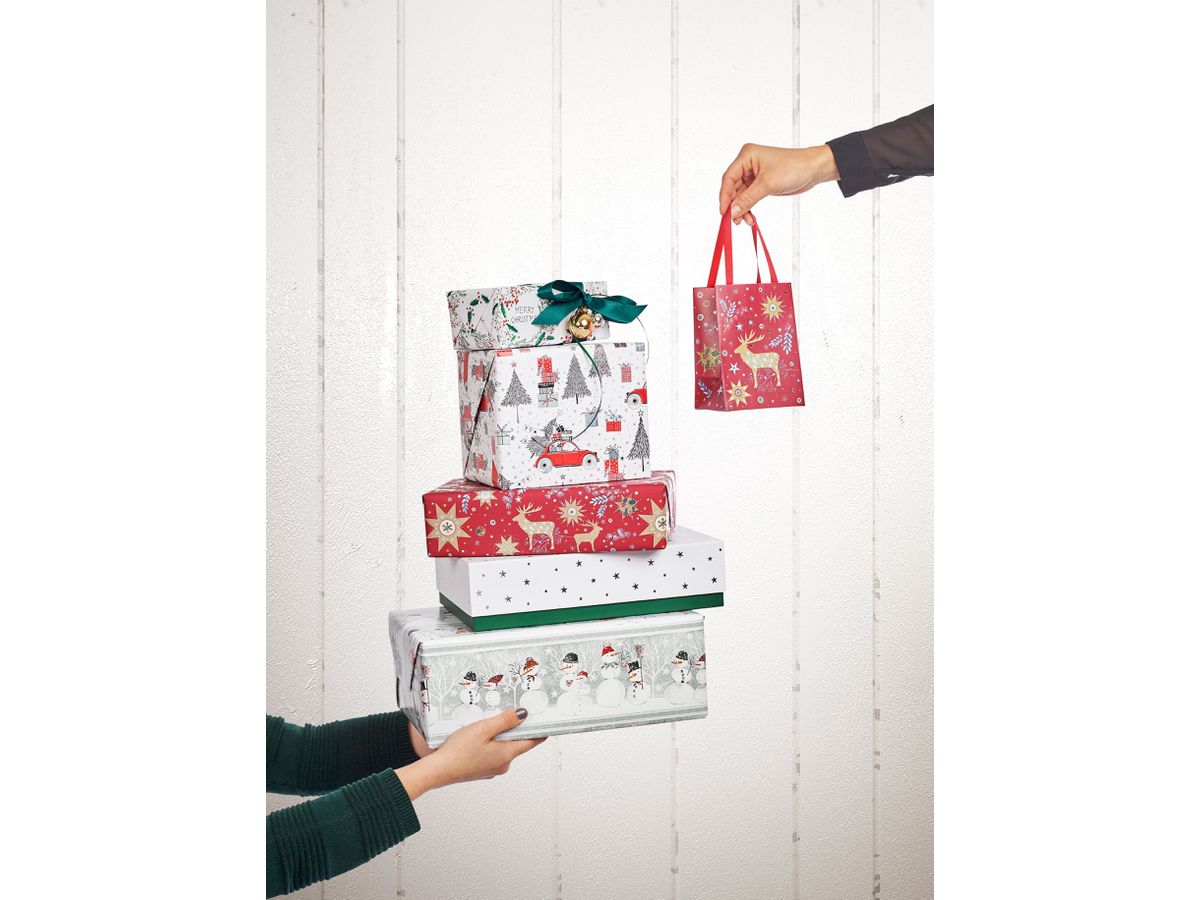 STEWO Geschenkpapier Xander 2522563920 rot 0.5x250m (7630050841839)