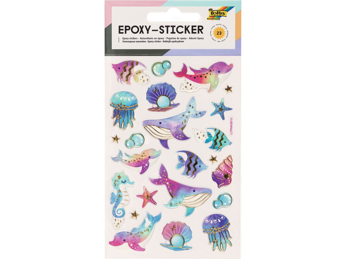 FOLIA Epoxy Sticker 10x15cm 16302 Underwater (4001868106732)