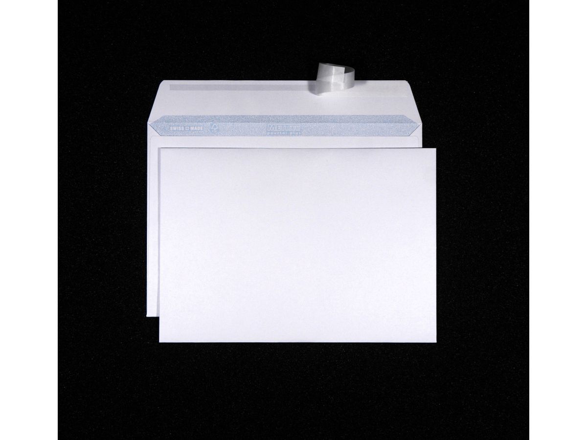 METTLER Couvert ohne Fenster B5 8096-120 120g, ultraweiss 500 Stk. (7640126060415)