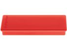 MAGNETOPLAN Supp. Calamita Rettang. 1665106 rosso 10 pezzi (4013695011172)