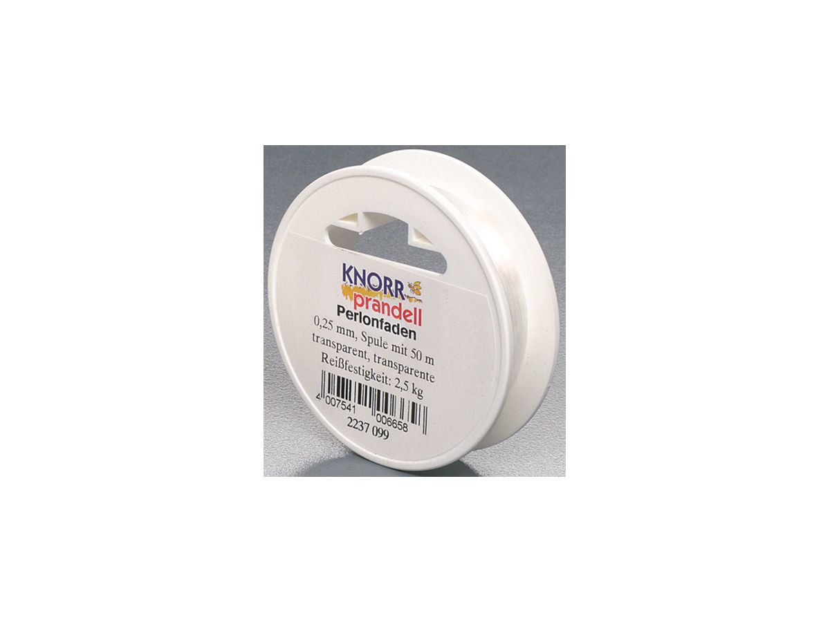 KNORR PRANDELL Filo perlon 50mx0,25mm 2237099 trasparente (4007541006658)