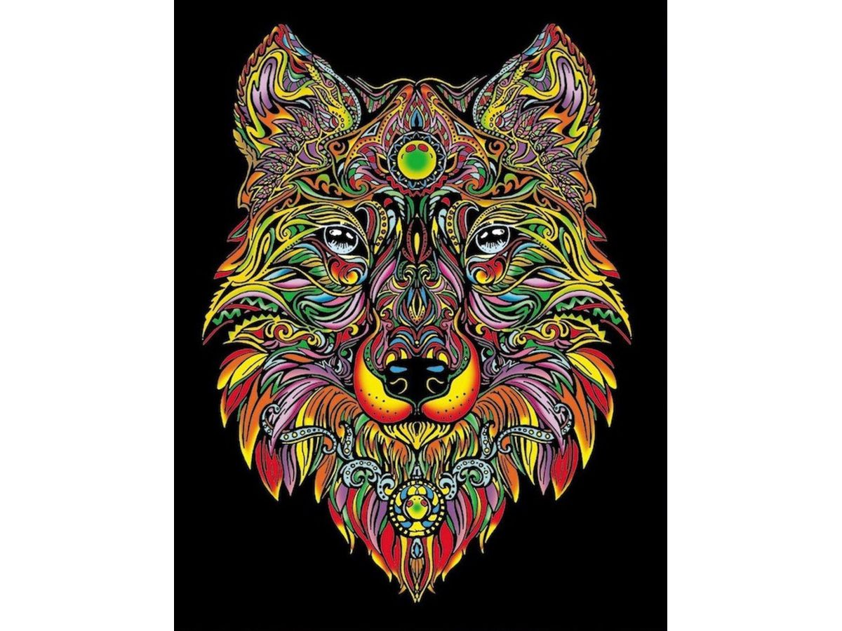 TATARUGA Image de velours A4 S10 loup (8024238222395)
