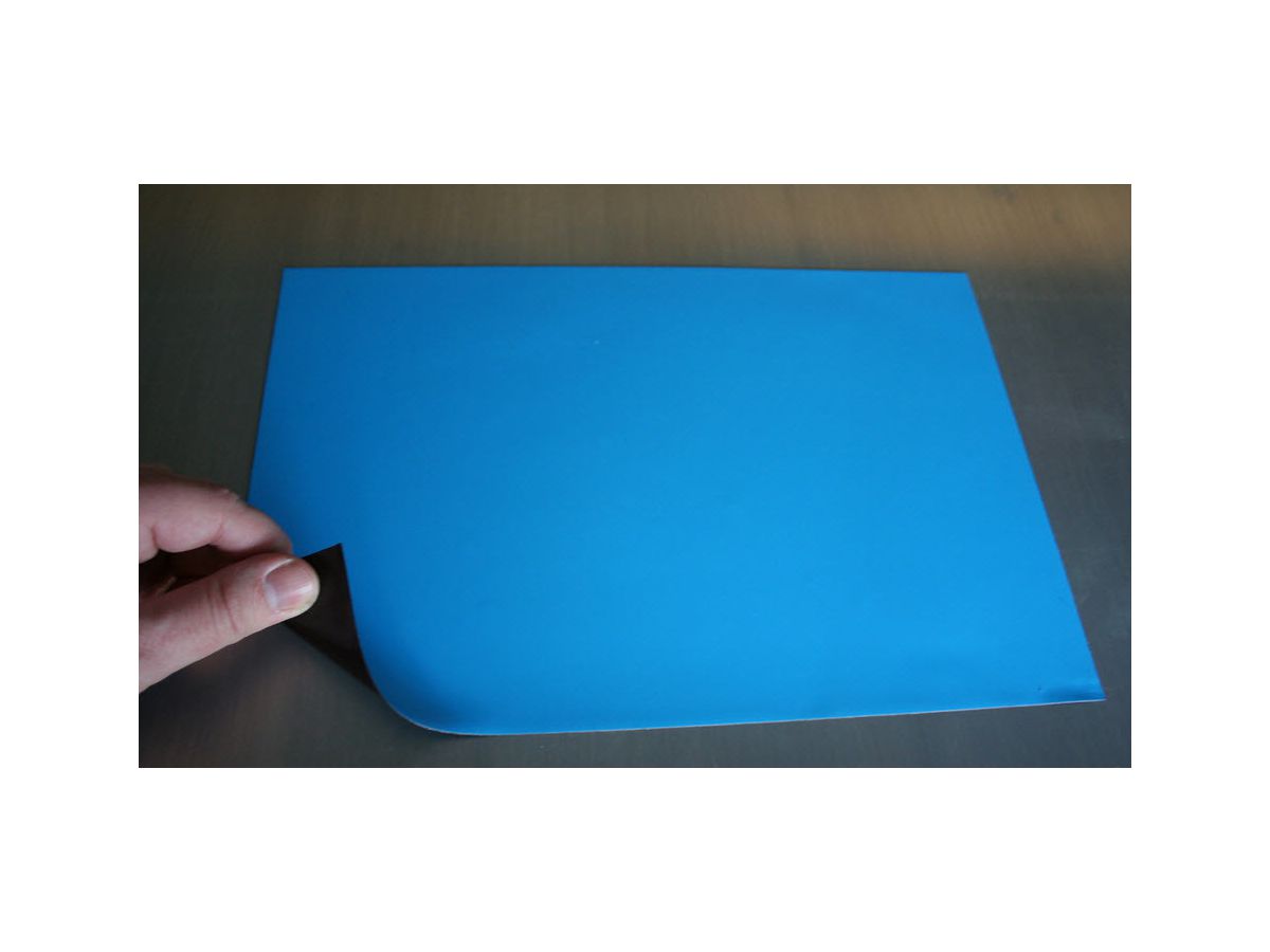 MAGNETOPLAN Magnetpapier A4 1266003 blau (4013695008202)