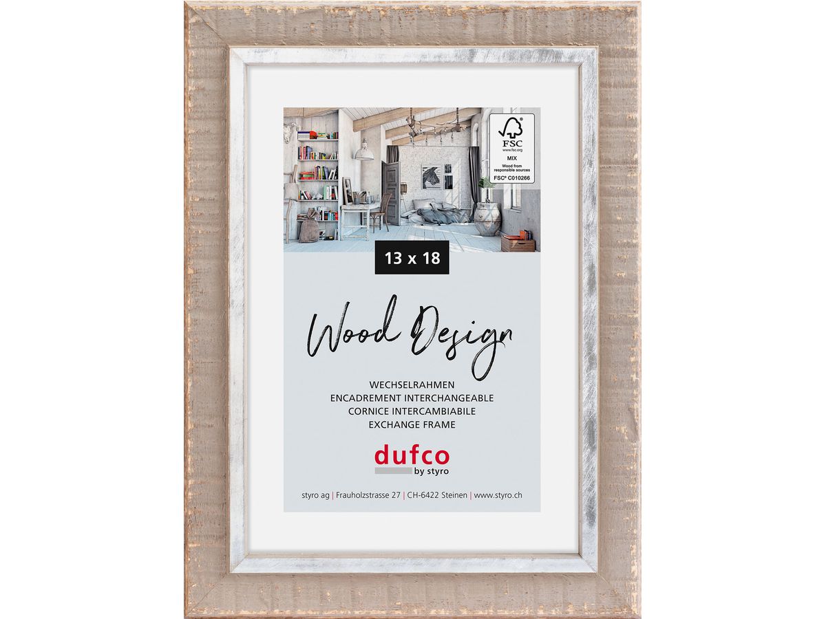 DUFCO Bilderrahmen Lima 13x18cm 1610.81121 taupe (7612176094795)
