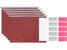 BIELLA Dossier suspendu Set A4 27145545U rouge 32x25cm 5 pcs. (7611365250370)