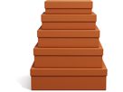 BIGSO BOX OF SWEDEN Boîte de rangement Cindy 325552233 terracotta 5er-Set (7330061084064)