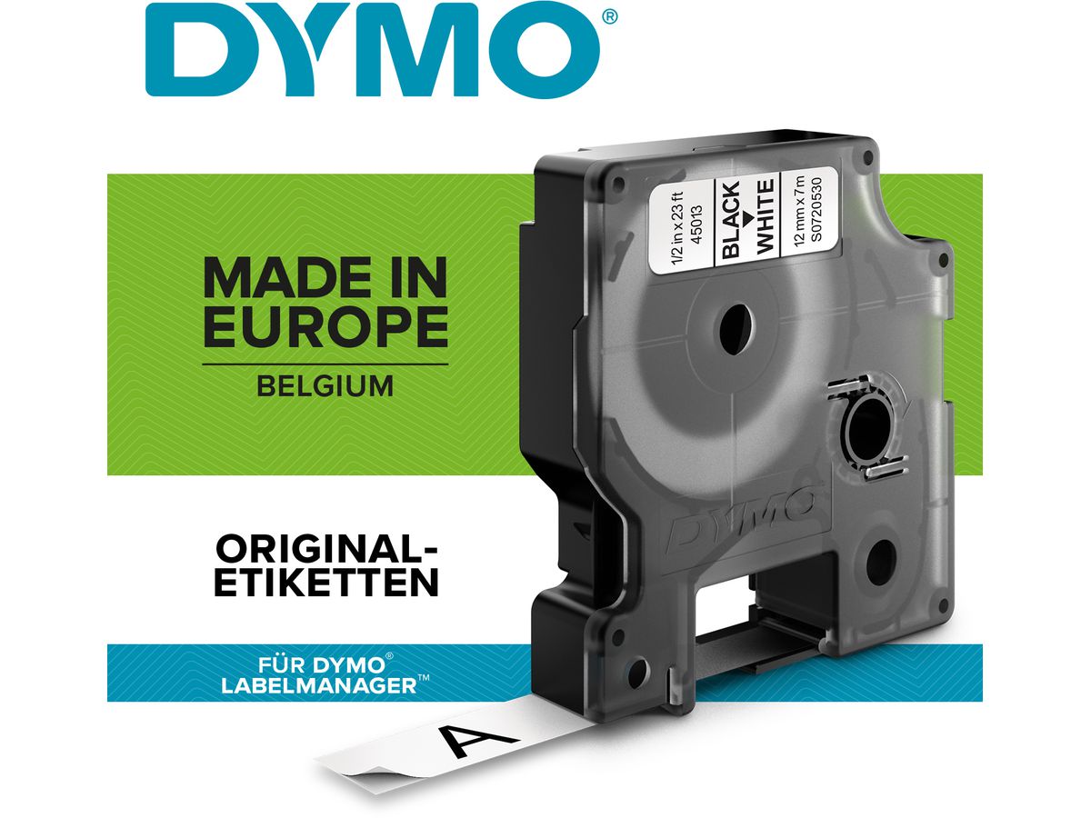 DYMO Farbband 12mmx7m 2093097 blanc (3026980930974)