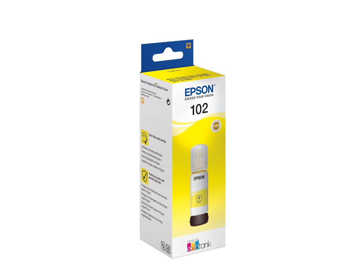EPSON Tintenbehälter 102 yellow T03R440 EcoTank ET-2700 6000 Seiten (8715946643373)