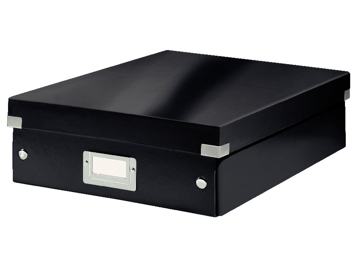 LEITZ Click&Store WOW Org.box M 60580095 nero 281x100x370mm (4002432105199)