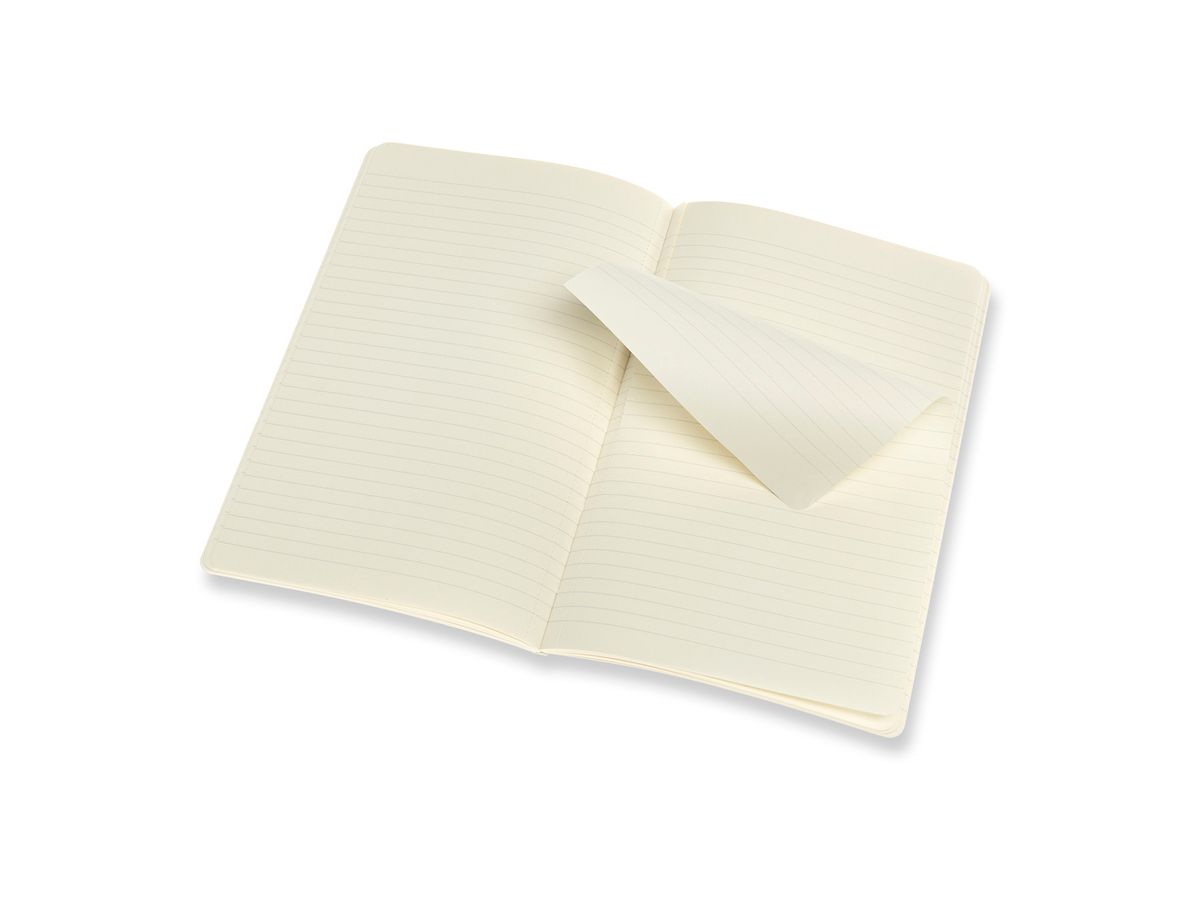 MOLESKINE Cahier 2x 21x13cm 620596 ligné,lilac/rouge,96p. (8058647620596)