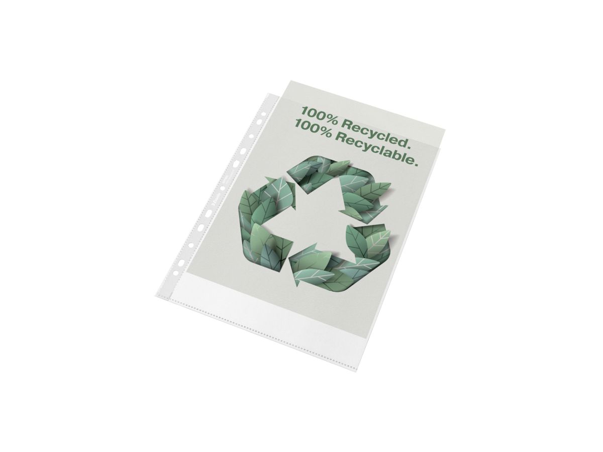 LEITZ Dossier PP Recycle A4 627493 transparent, 70my 100 pcs. (4049793067513)