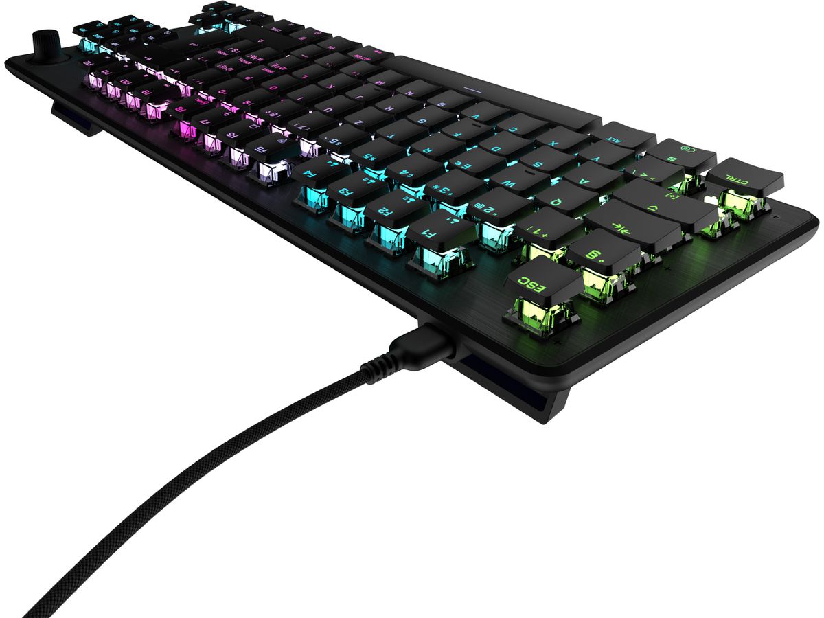 TURTLE BEACH Vulcan II TKL RGB Keyboard TBK-2003-02-CH Mech.Linear Switch, CH,Black (0840454401363)