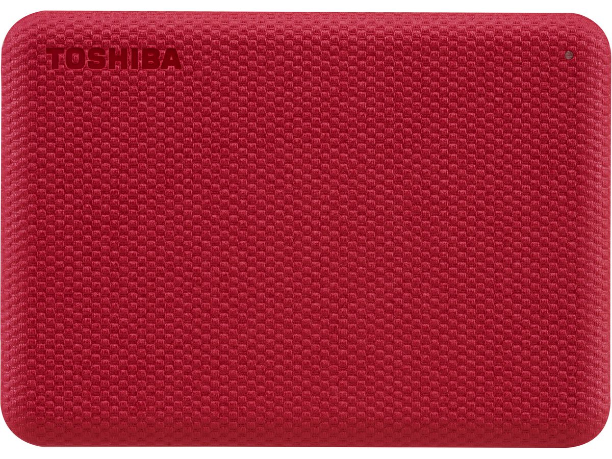TOSHIBA HDD CANVIO Advance 1TB HDTCA10ER3AA USB 3.2 Gen 1, 2.5 inch red (4260557511268)