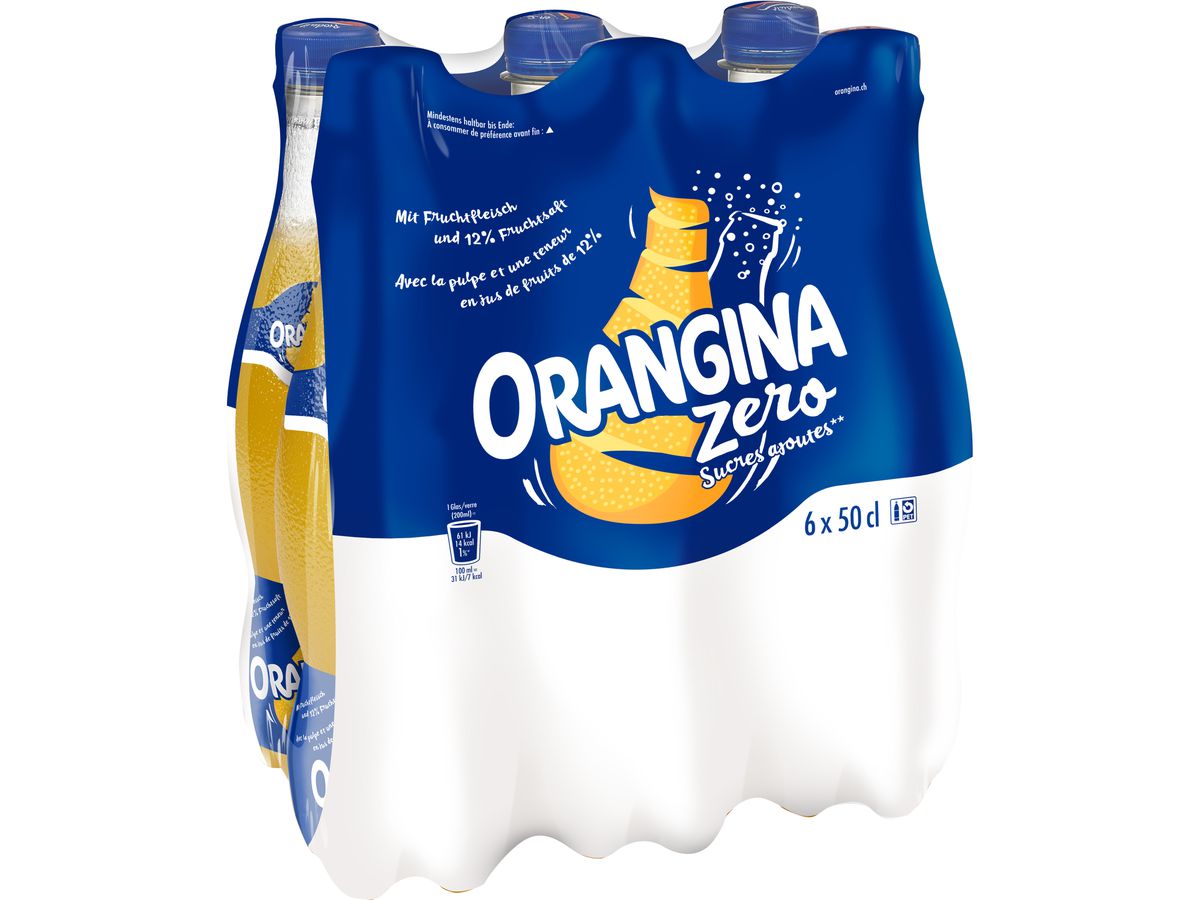 ORANGINA Original Zero 10003532 50 cl, 6 pcs. (8435185964137)