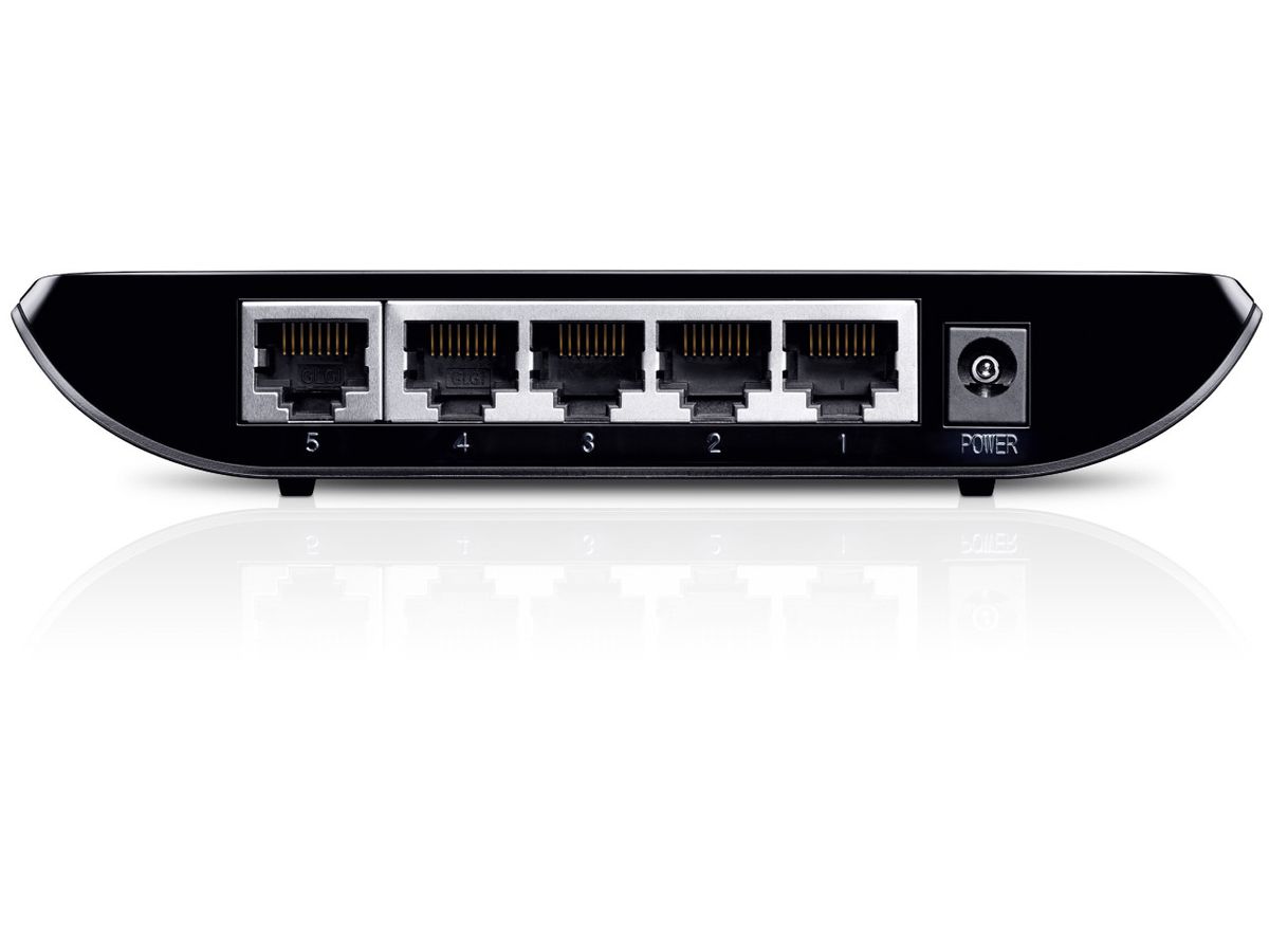 TP-LINK 5-Port-Gigabit-Desktop-Switch TLSG1005D 10/100/1000 Mbit/s (6935364091798)
