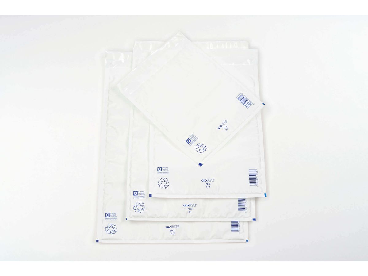 AROFOL Busta imbottita 5/E 240x275mm 2FVAF000305 bianco, Coexfoil 100 pz. (4009445003054)