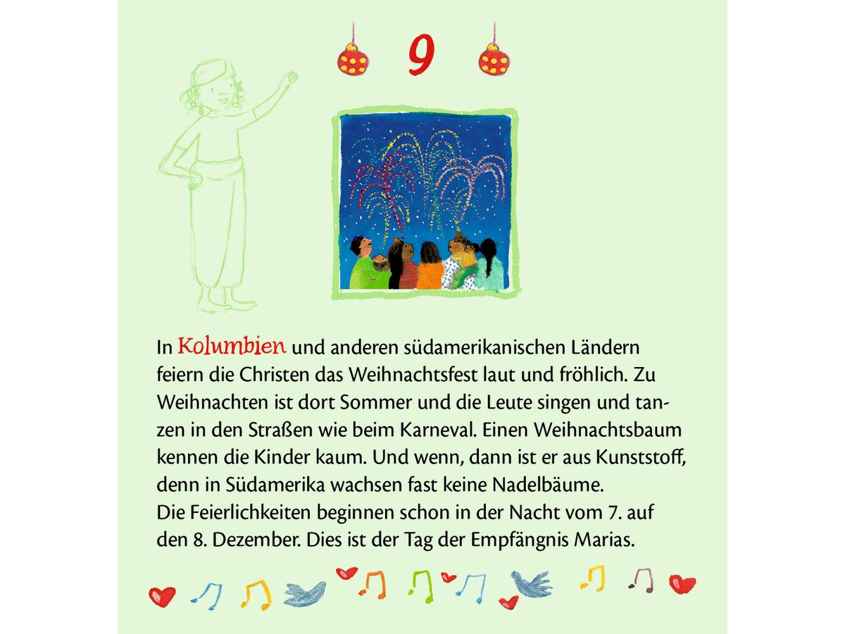 COPPENRATH Zettelkalender 72568 Weihnachten Kindern der Welt (4050003725680)
