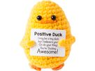 I AM CREATIVE Positive Duck 8cm 1000-1458 jaune (7611983263547)