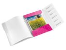 LEITZ Dossier archivio WOW PP A4 46330023 pink 6 scomp. (4002432106202)
