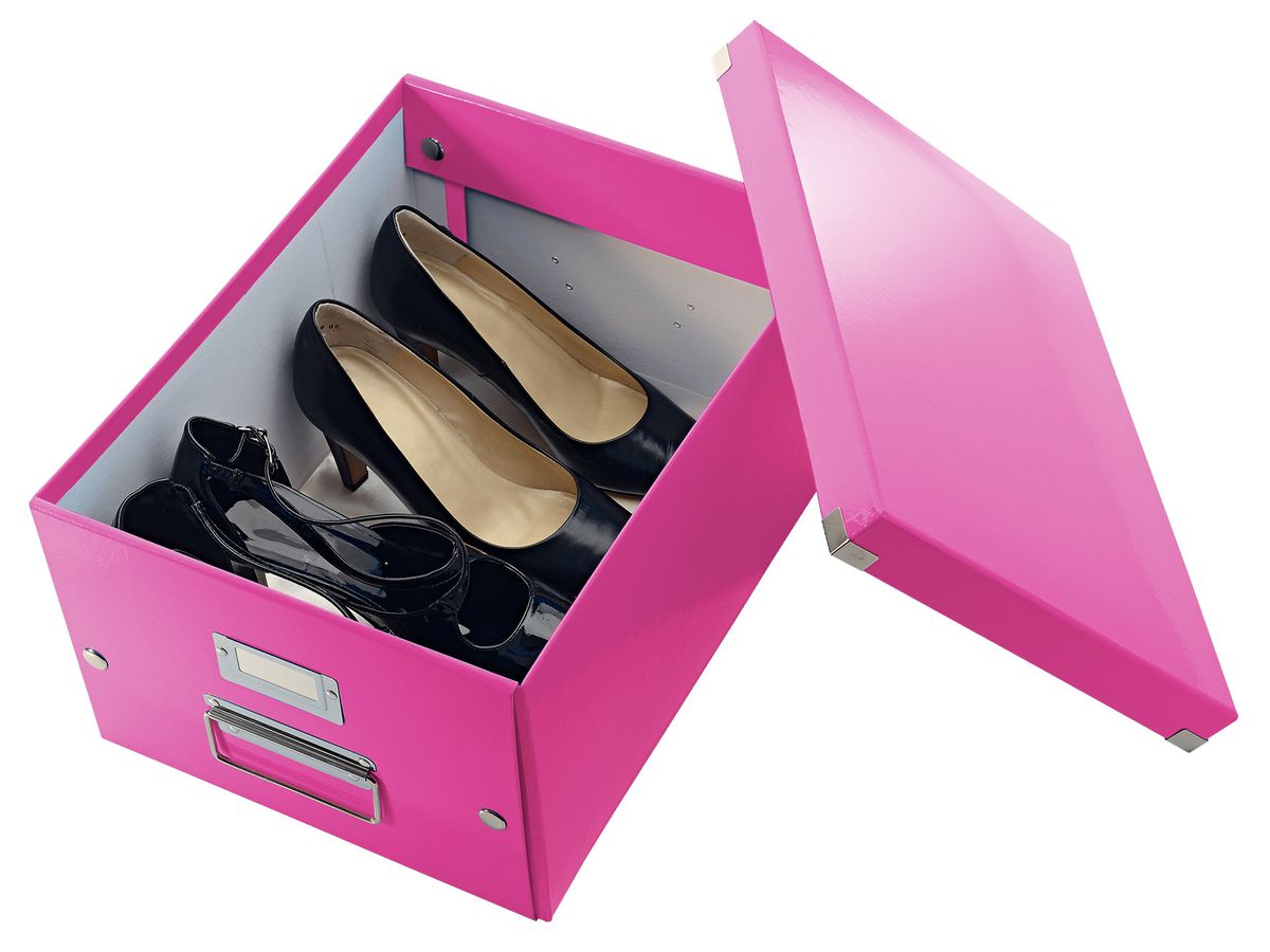 LEITZ Click&Store WOW Box M 60440023 pink 281x200x370mm (4002432398126)