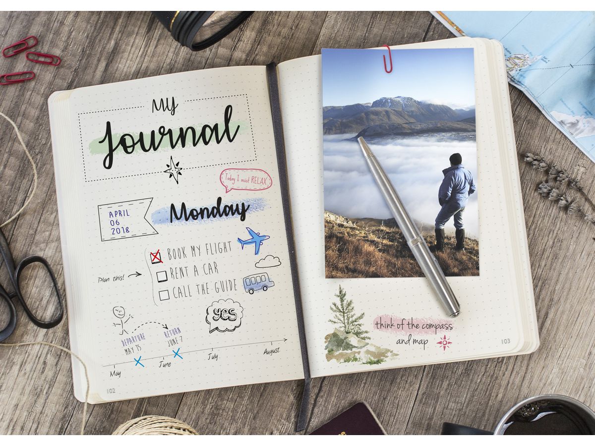 CLAIREFONTAINE AgeBag MyEss A5 793434C Notizbuch dot blau 96 Bl (3329687934345)