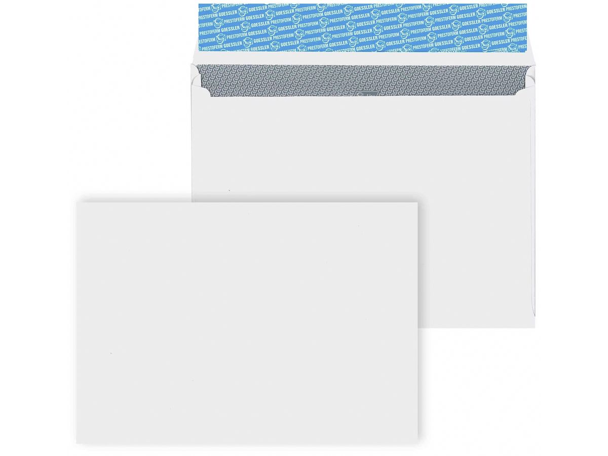 GOESSLER Couvert Expanso o/Fenster C4 2093 120g/weiss/Seitenfalt. 100 St. (7640126612324)