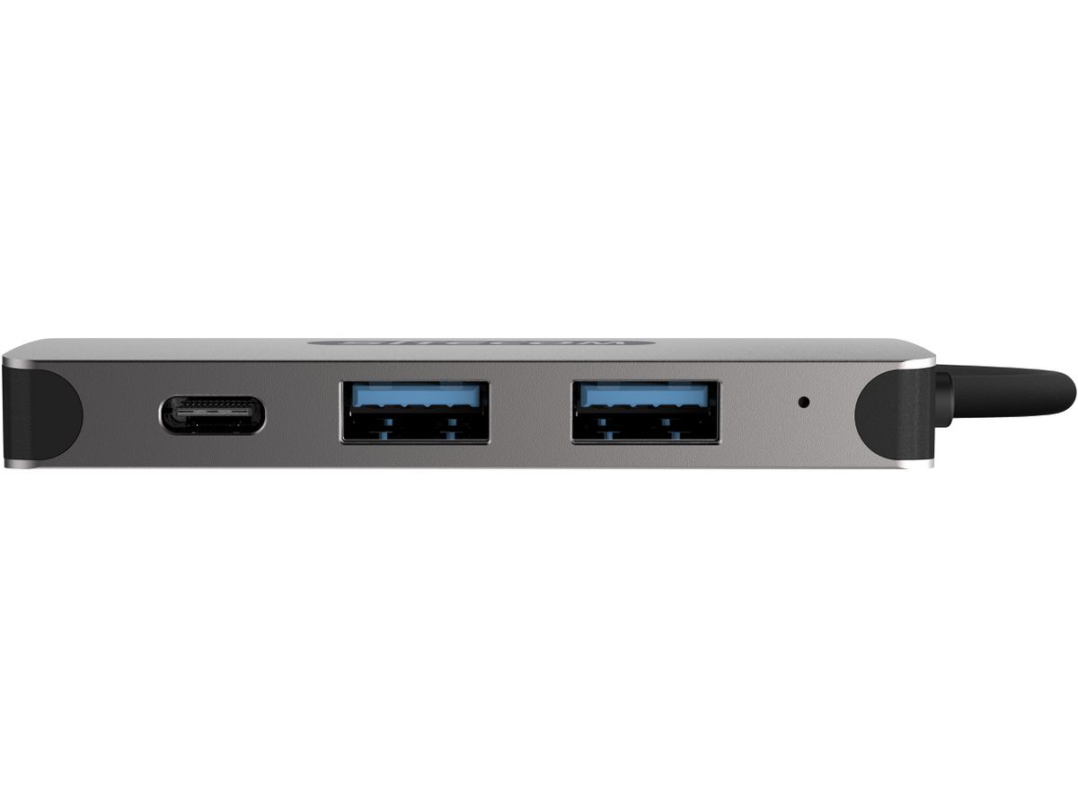 SITECOM USB-C Hub 4 Port CN-384 2x USB 3.1-A + 2x USB-C 5Gbps (8716502030798)