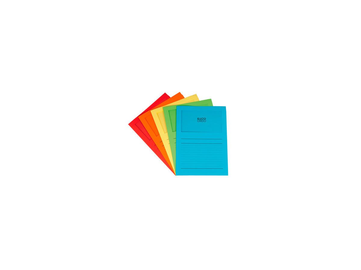 ELCO Dossier d'organ. Ordo A4 73695.72 classico, jaune 10 pièces (7610425331806)