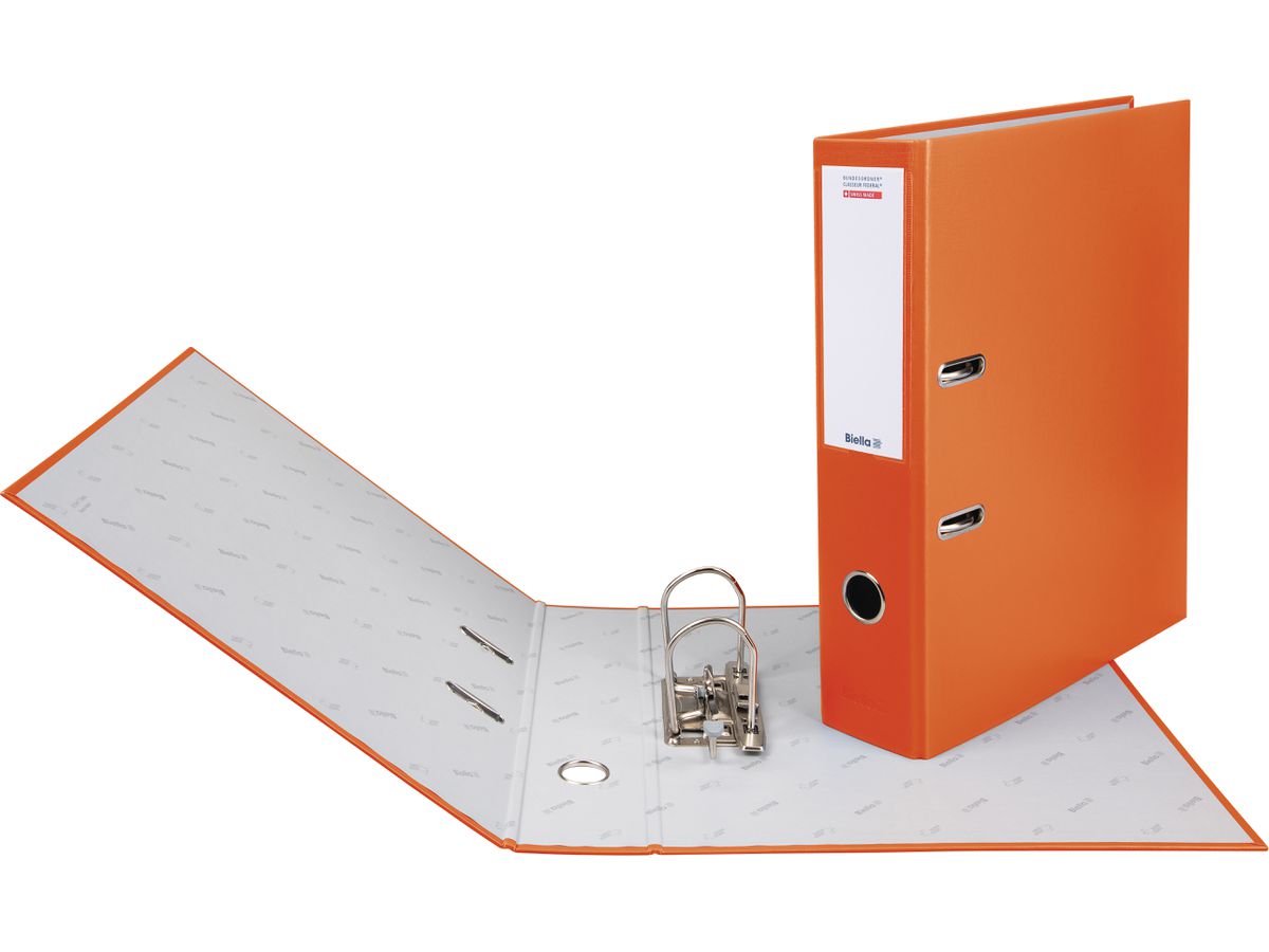 BIELLA Raccoglitore federale 7cm 10341735U arancio A4 (7611365253678)