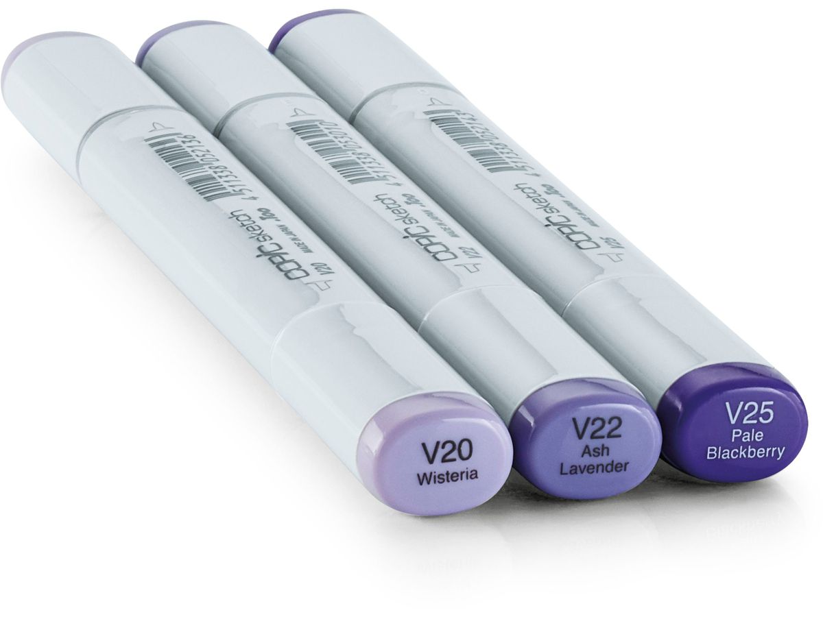 COPIC Marker Sketch 21075651 Set Color Fusion 1, 3 Stück (4511338053522)