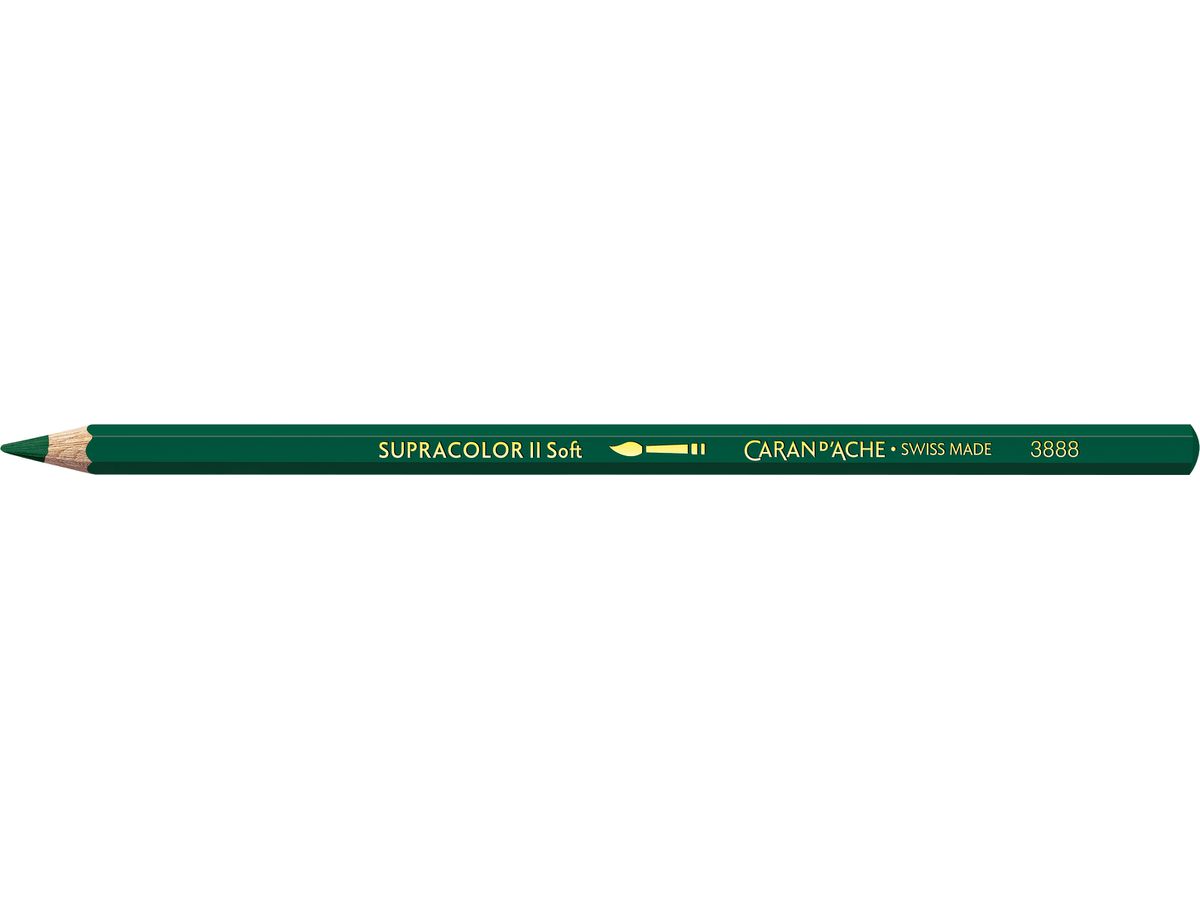 CARAN D'ACHE Crayon coul. Supracolor 3,8mm 3888.229 vert fonce (7610186846113)