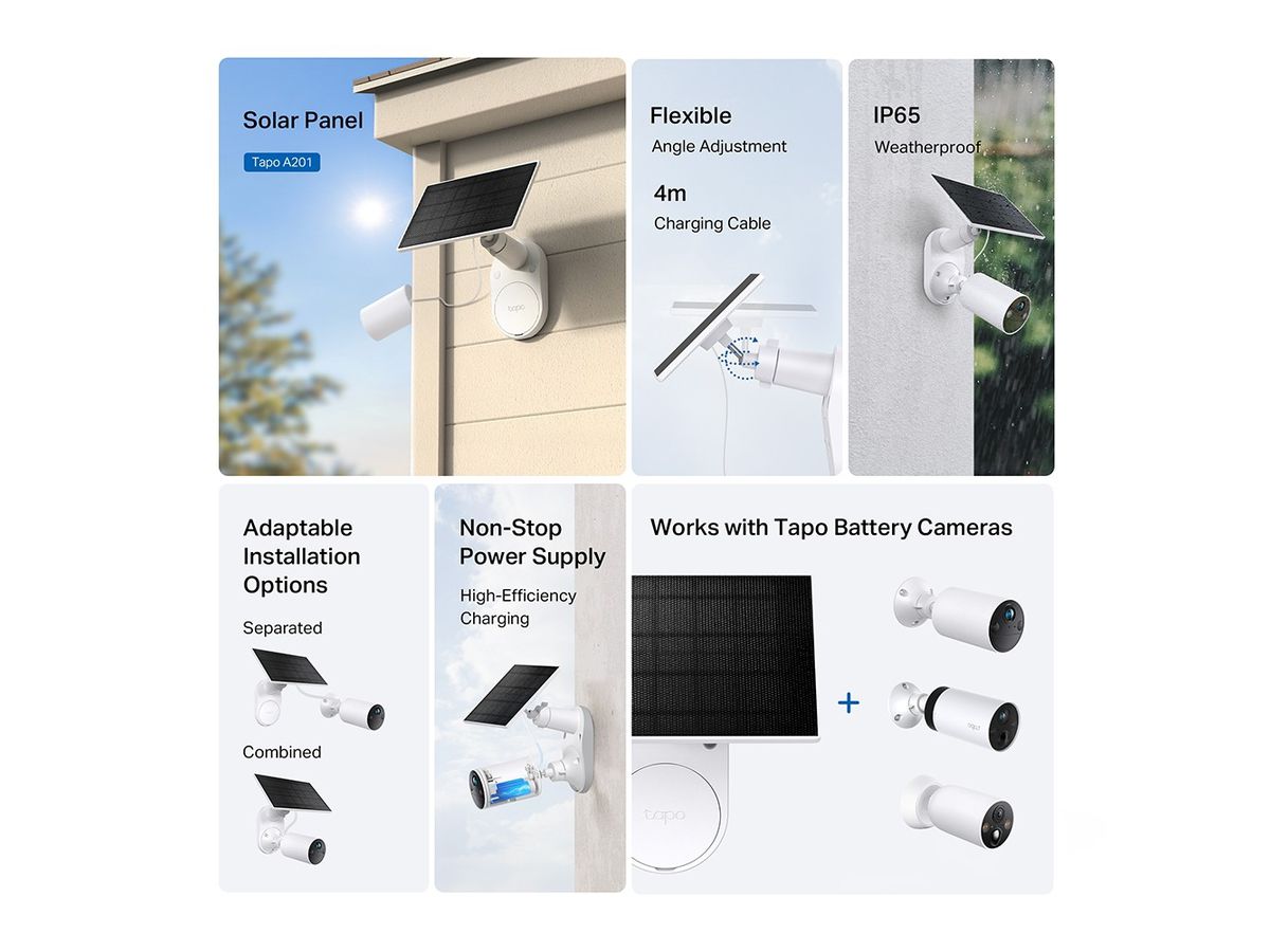 TP-LINK Solar Panel Tapo A201 (8885020620405)
