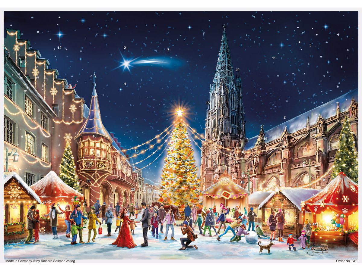 SELLMER Calendario dell'avvento 300 340 Freiburg (4025985993402)