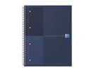OXFORD Carnet à spirales A4+ 400194458 ligné, bleu foncé 80 feuilles (3020120253510)
