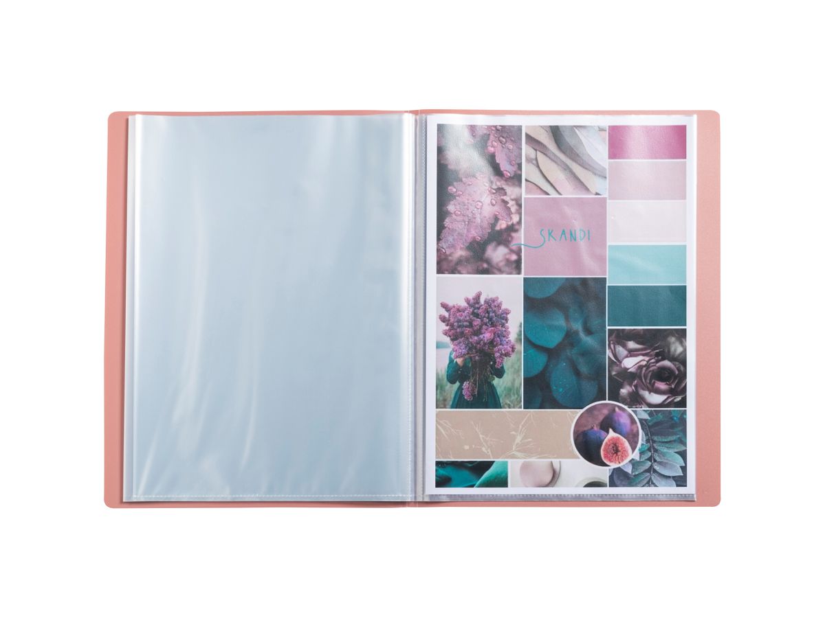 EXACOMPTA Livre présentation A4 86470E assorti 40 sleeves (3130630864707)