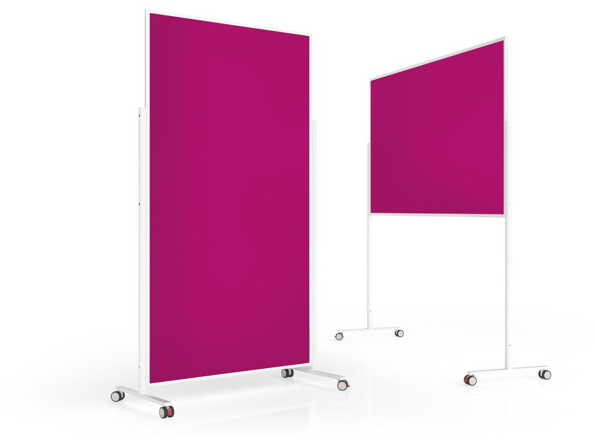MAGNETOPLAN Design Lavagna Present. VP 1181118 feltro, rosa 1000x1800mm (4013695062556)