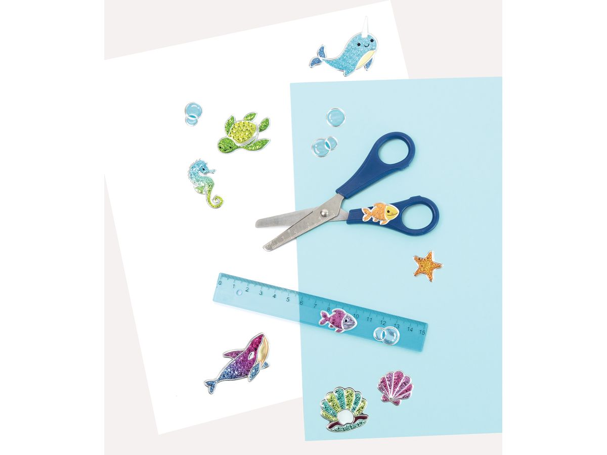 FOLIA Stickers Bulles 14x21cm 19502 Underwater (4001868106657)